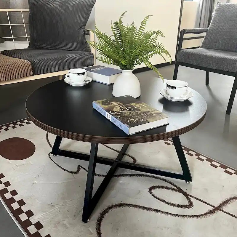 Table basse ronde