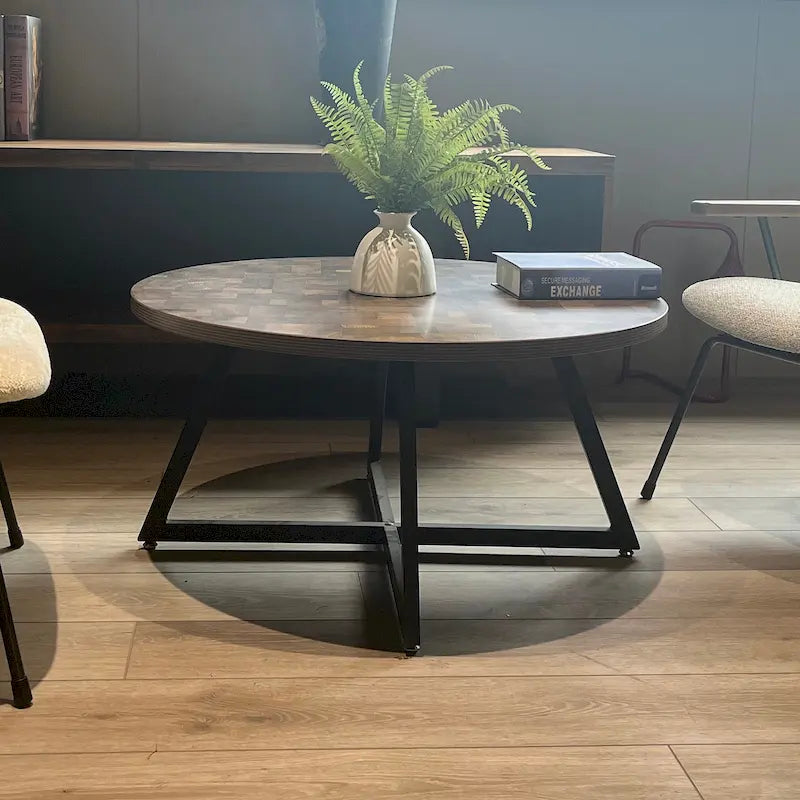 Table basse ronde