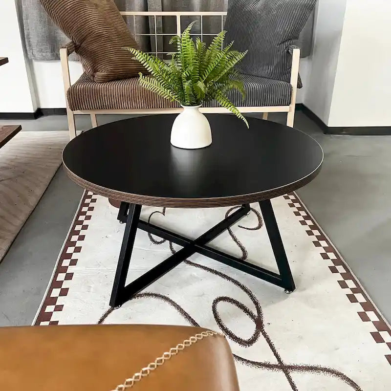 Table basse ronde