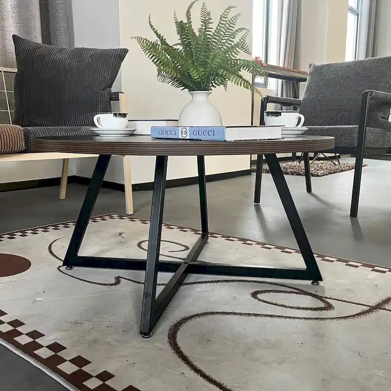 Table basse ronde