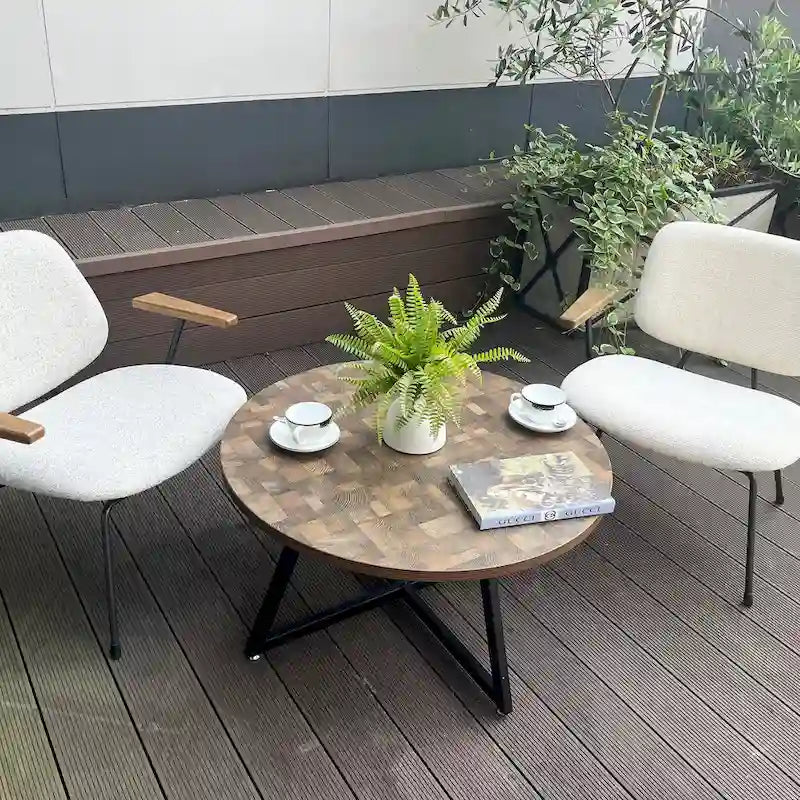 Table basse ronde