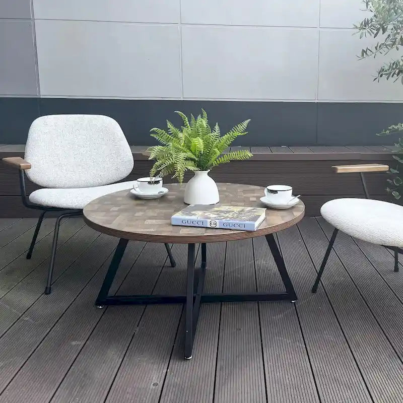 Table basse ronde