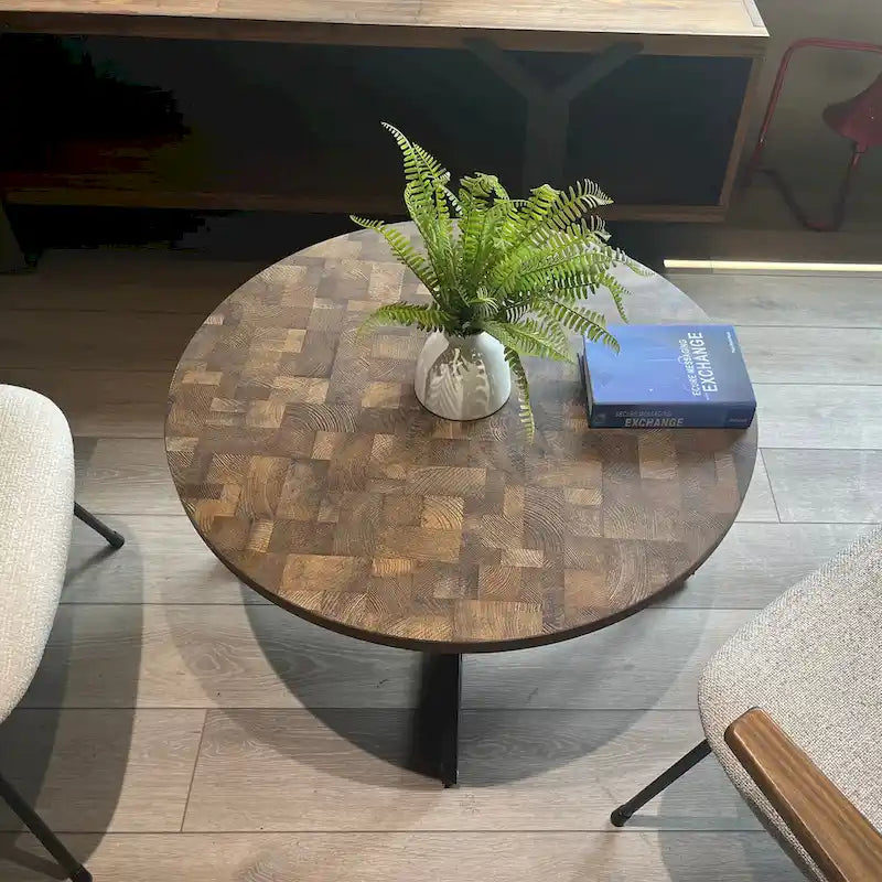 Table basse ronde