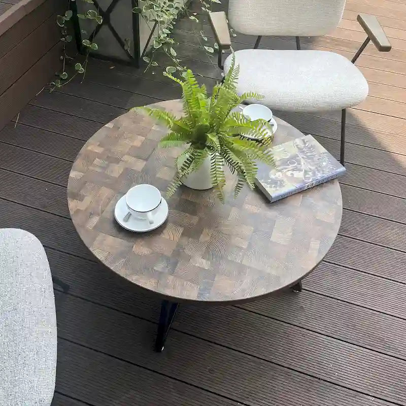 Table basse ronde