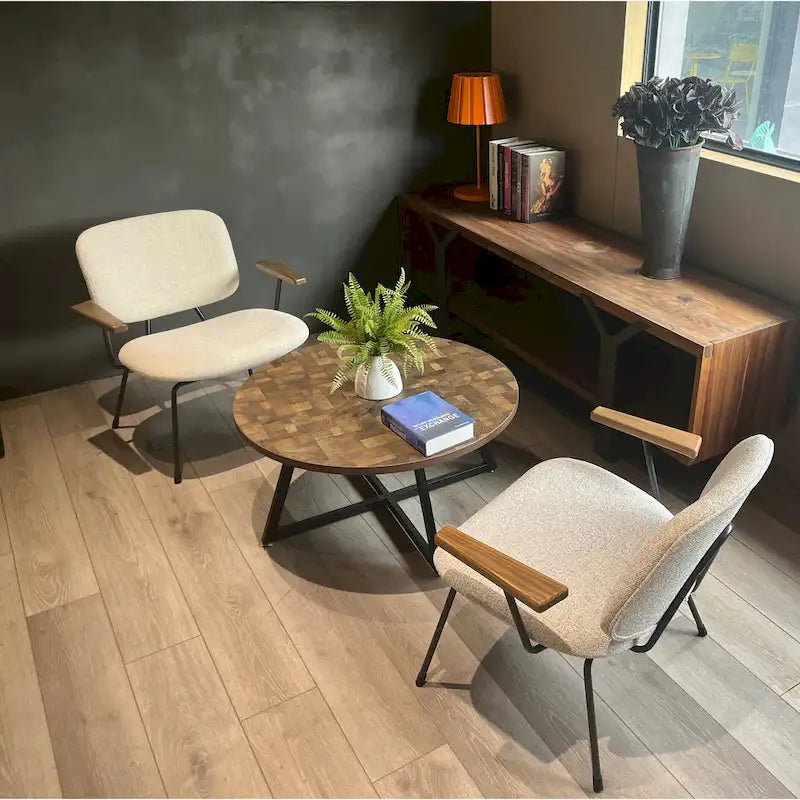 Table basse ronde