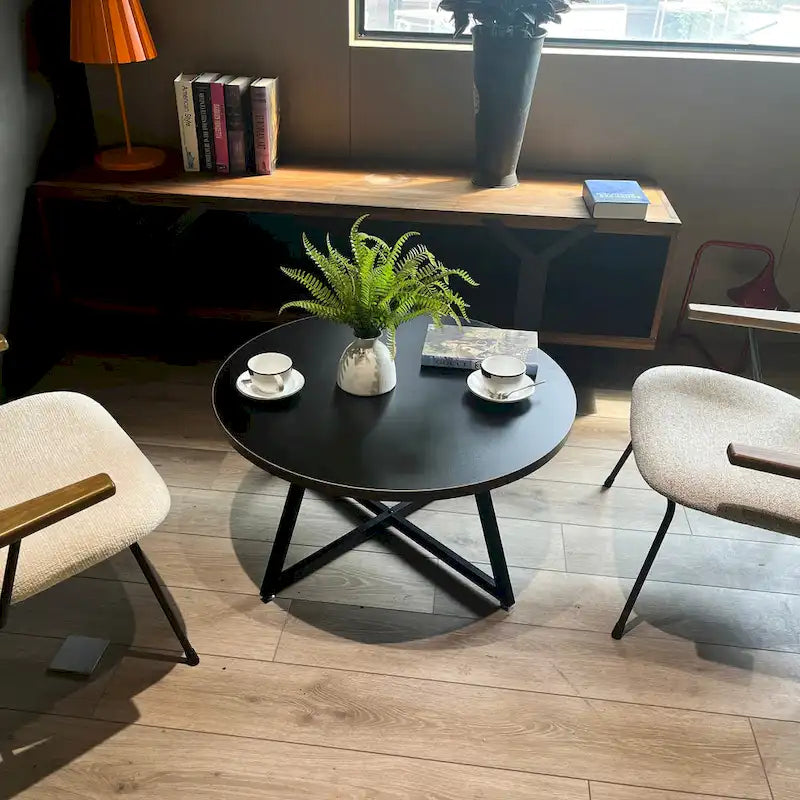 Table basse ronde