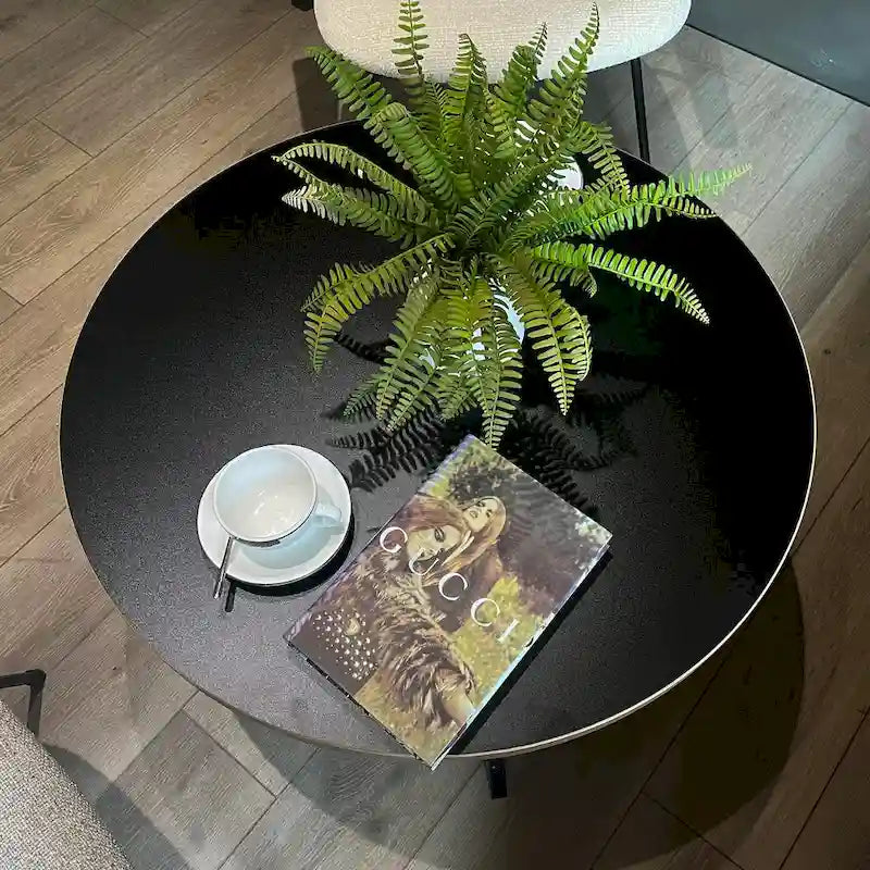 Table basse ronde