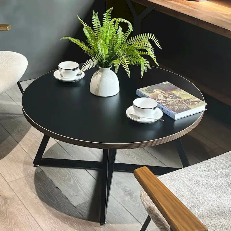 Table basse ronde