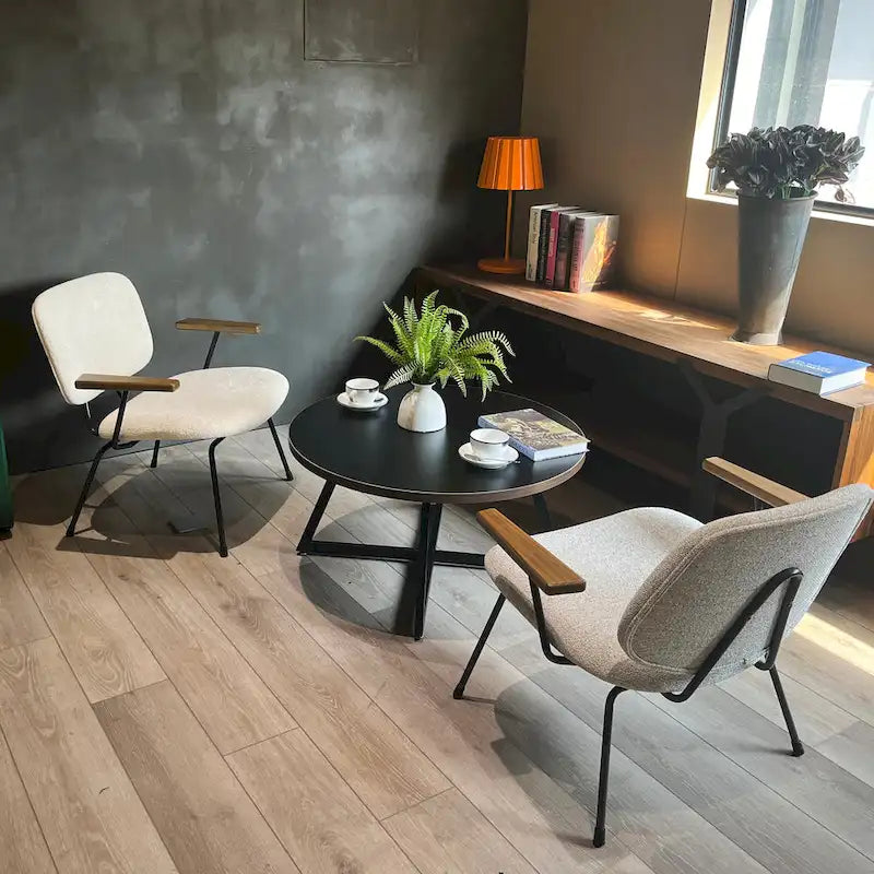Table basse ronde