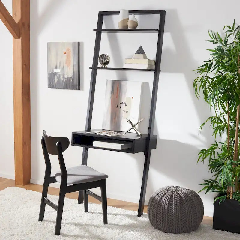 Bureau échelle à 2 étagères