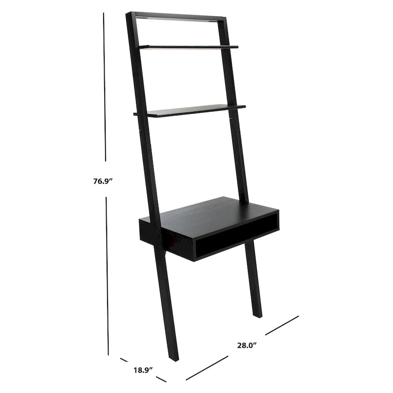 Bureau échelle à 2 étagères