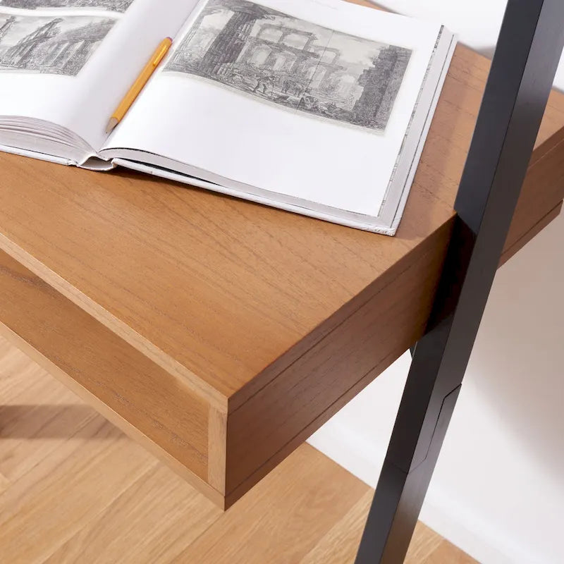 Bureau échelle à 2 étagères