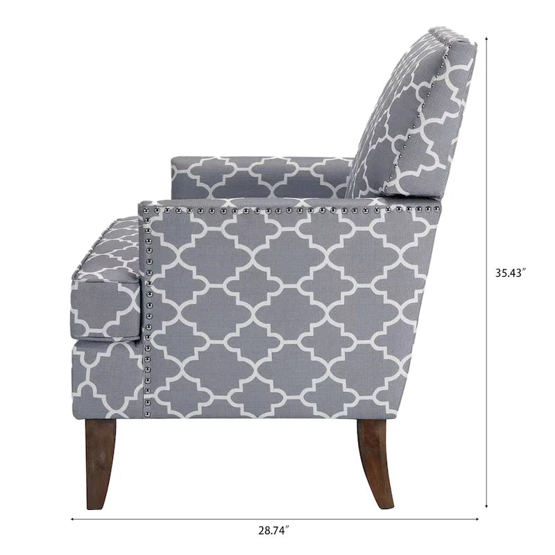 Fauteuil d'appoint moderne pour le salon