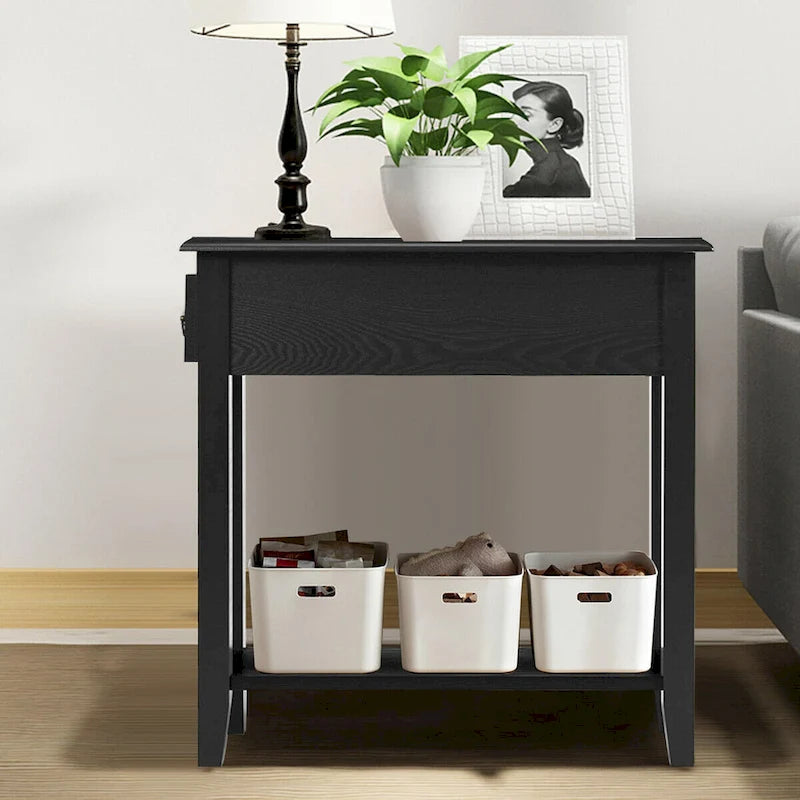 Lot de 2 tables d'appoint pour canapé