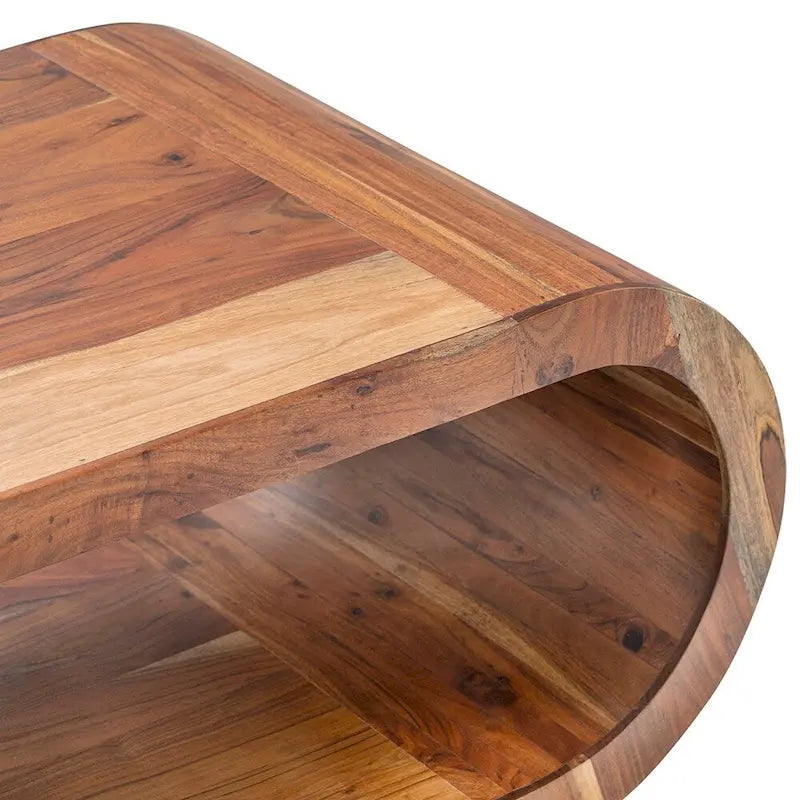 Table basse en bois de manguier