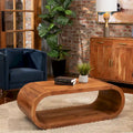Table basse en bois de manguier
