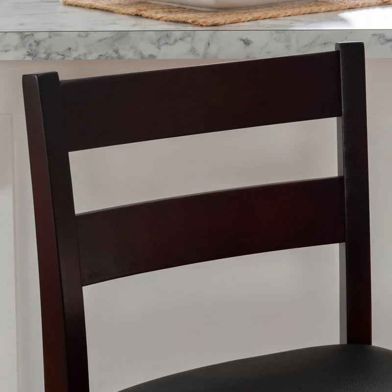 Tabouret de comptoir Espresso en bois
