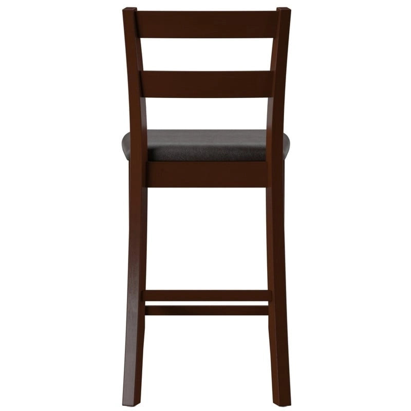 Tabouret de comptoir Espresso en bois