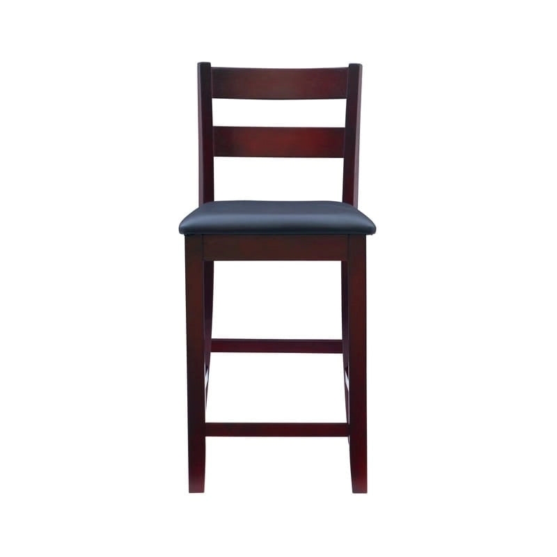 Tabouret de comptoir Espresso en bois