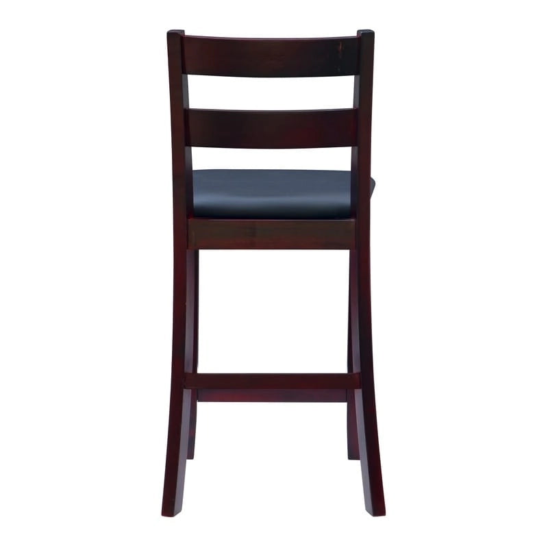 Tabouret de comptoir Espresso en bois