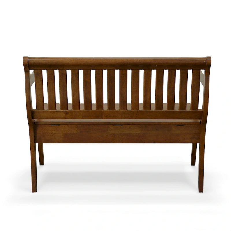 Banc de rangement pour véranda