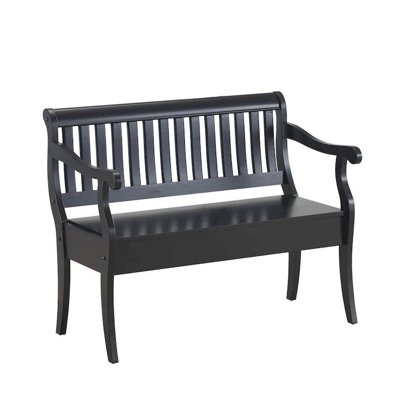 Banc de rangement pour véranda
