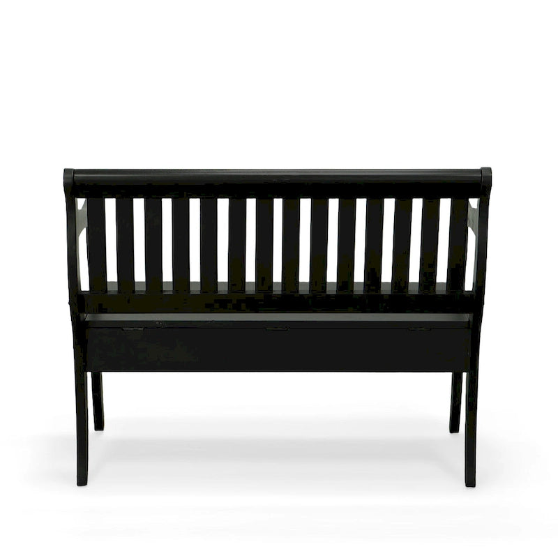 Banc de rangement pour véranda