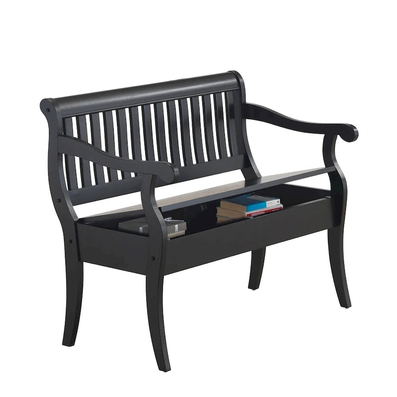 Banc de rangement pour véranda