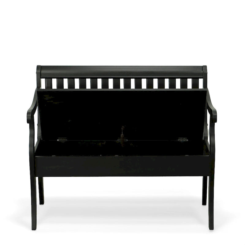 Banc de rangement pour véranda