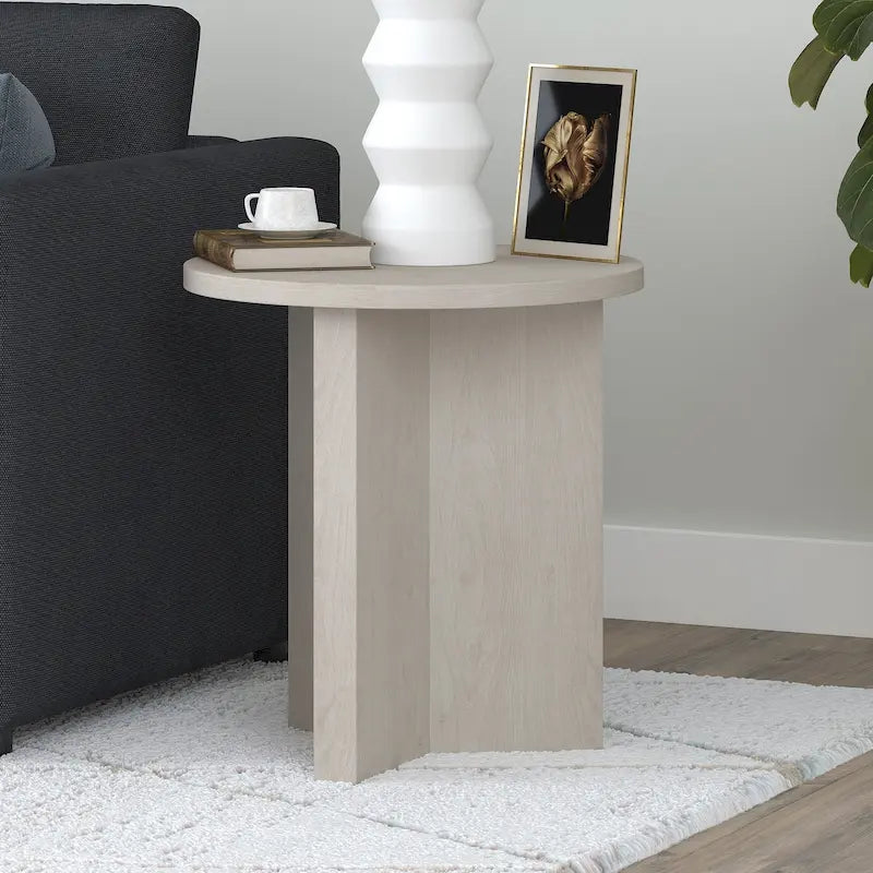 Table d'appoint ronde de 20 po de large