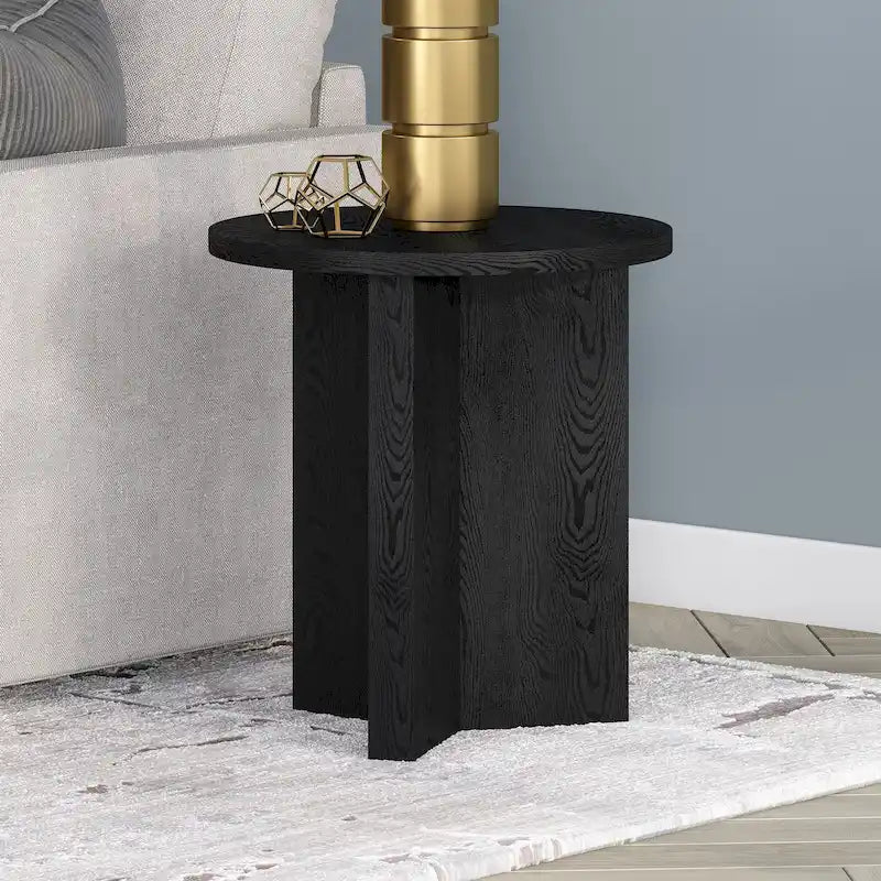 Table d'appoint ronde de 20 po de large