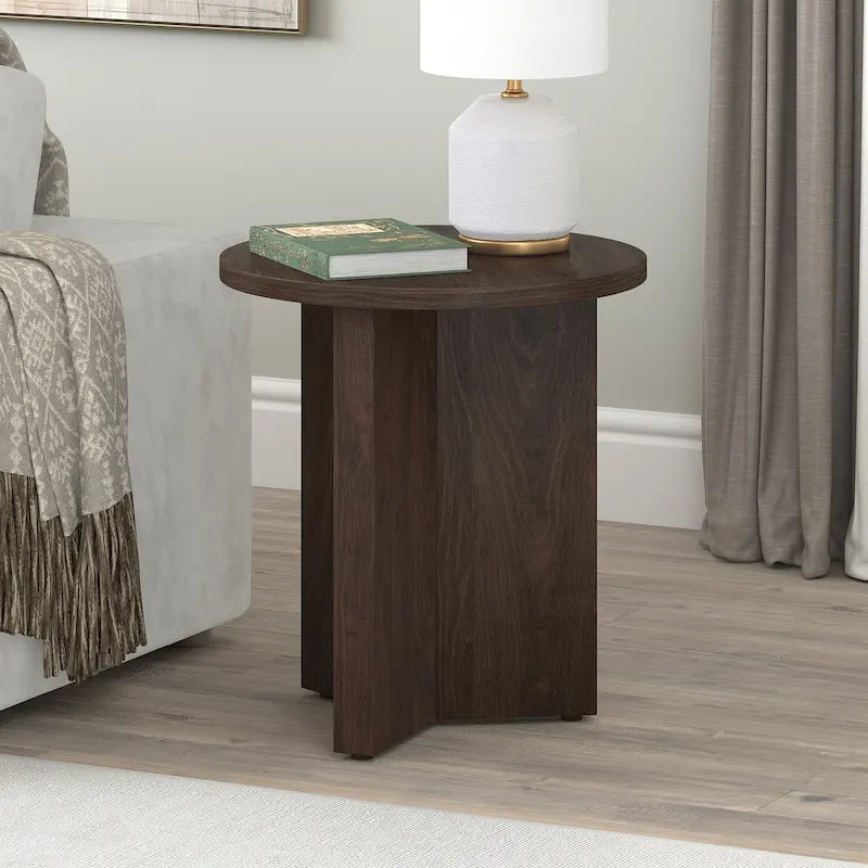 Table d'appoint ronde de 20 po de large
