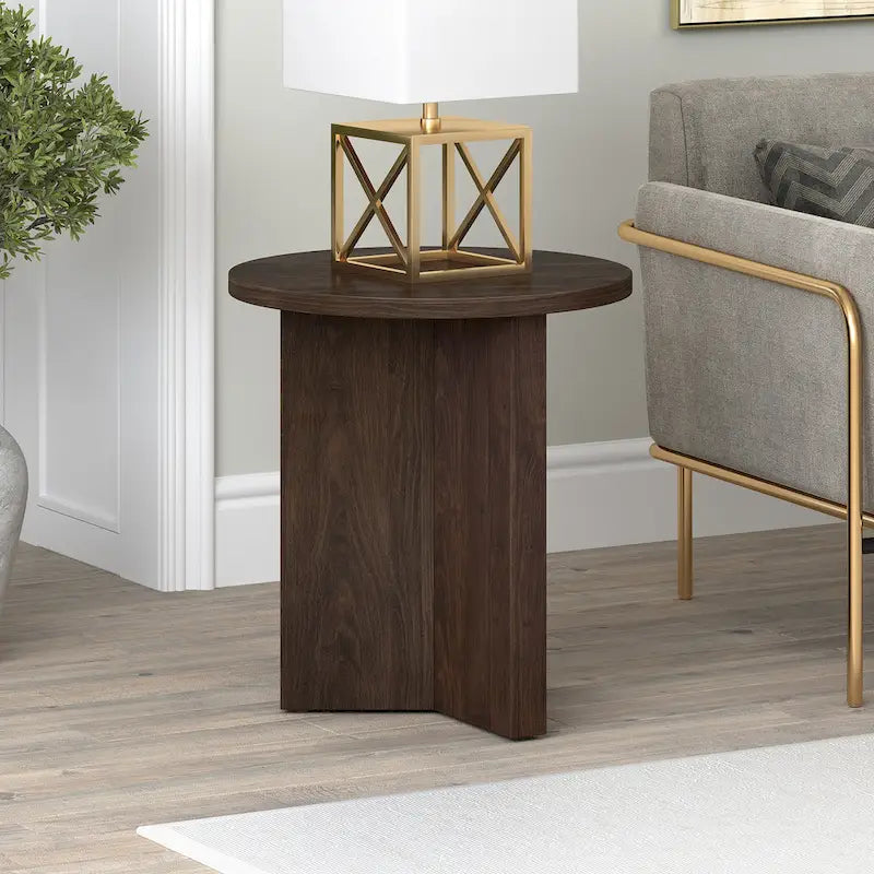 Table d'appoint ronde de 20 po de large