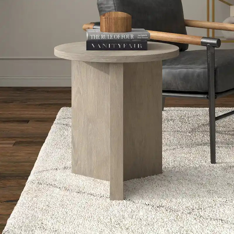 Table d'appoint ronde de 20 po de large