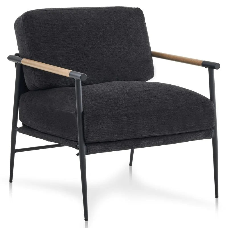Fauteuils d'appoint, ensemble de 2, fauteuils blancs en chenille