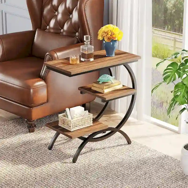 Table d'appoint en C