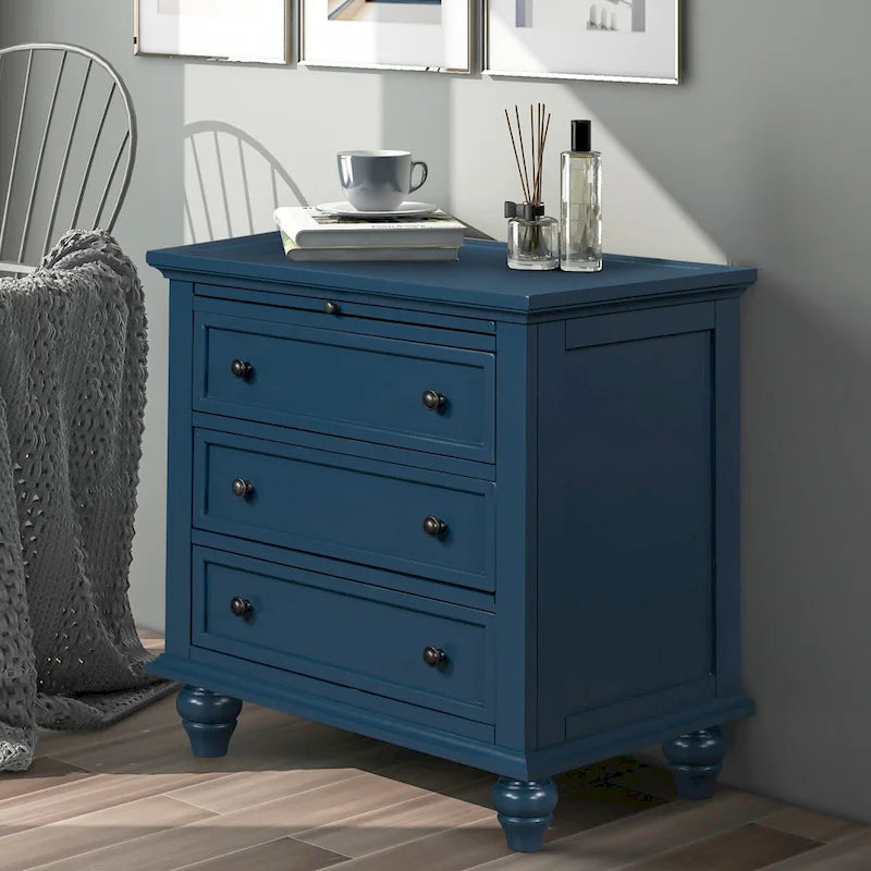 Table d'appoint en pin massif