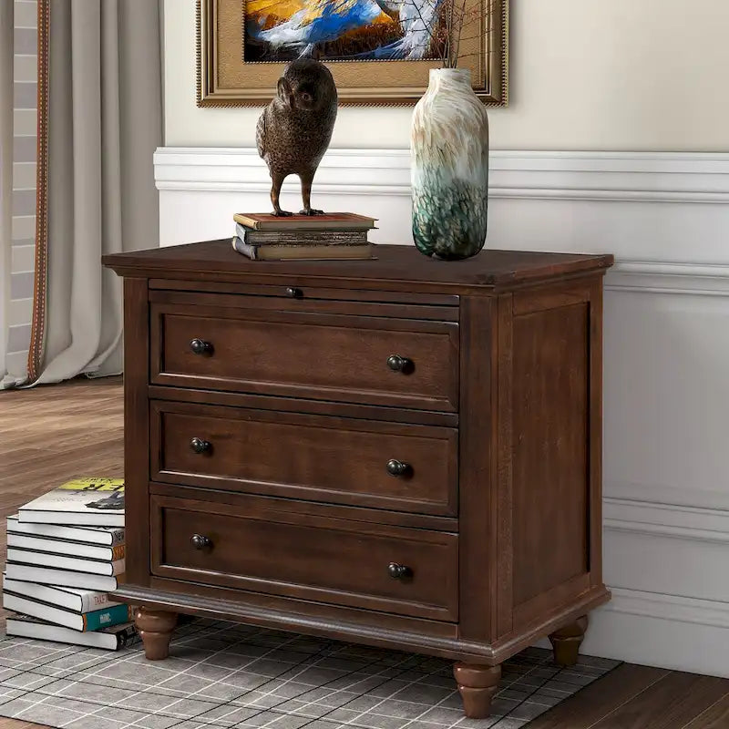 Table d'appoint en pin massif